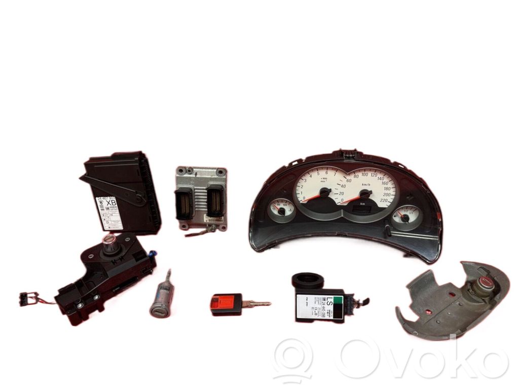 Opel Corsa C Engine ECU kit and lock set 