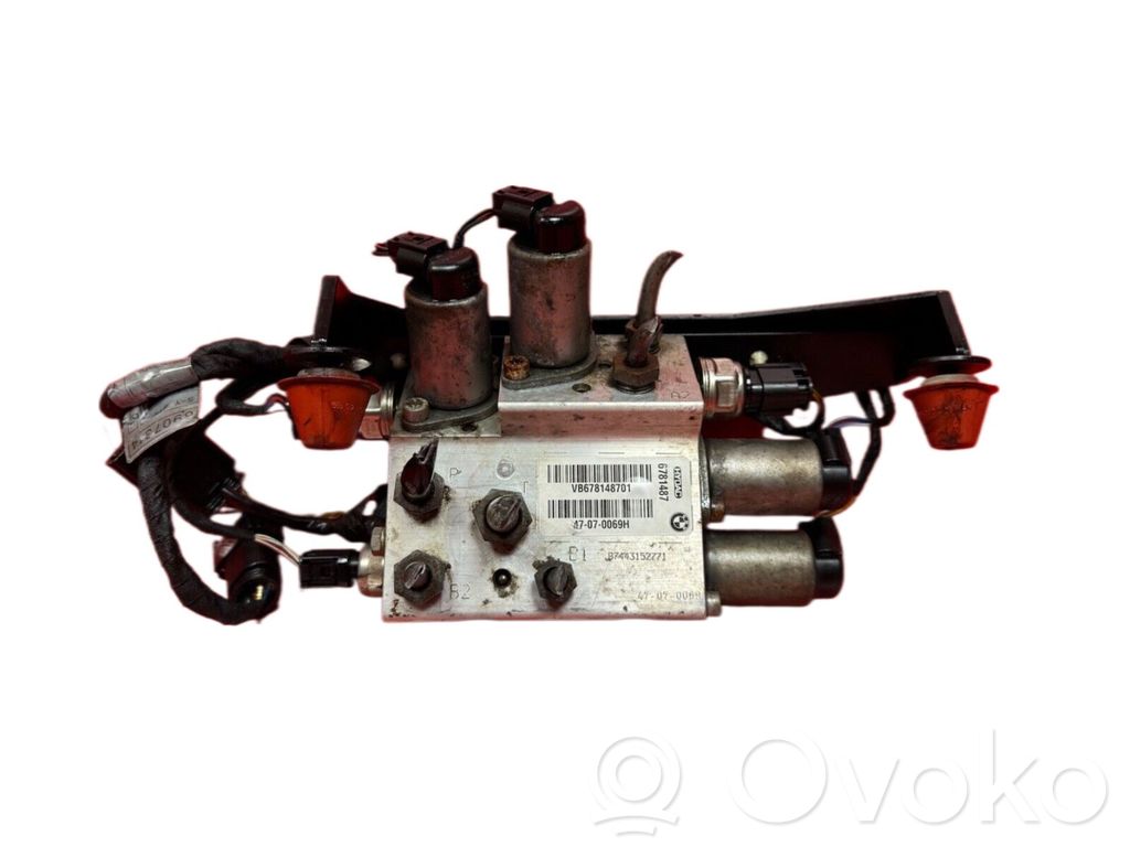 BMW 7 E65 E66 Aktyvaus stabilizatoriaus valdymo/ vožtuvų blokas 