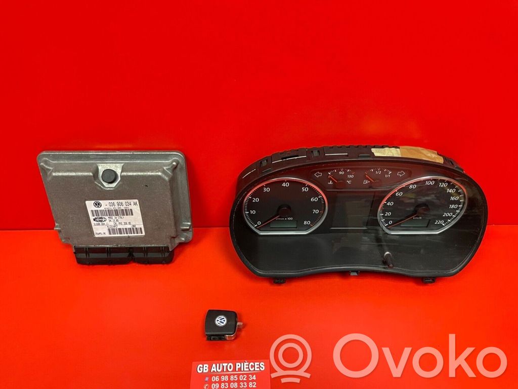 Volkswagen Polo IV 9N3 Engine ECU kit and lock set 