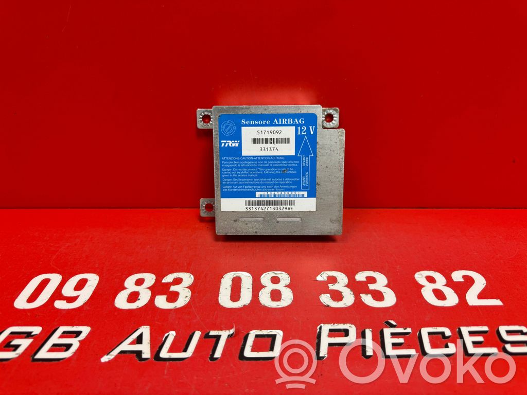 Fiat Punto (188) Airbag control unit/module 