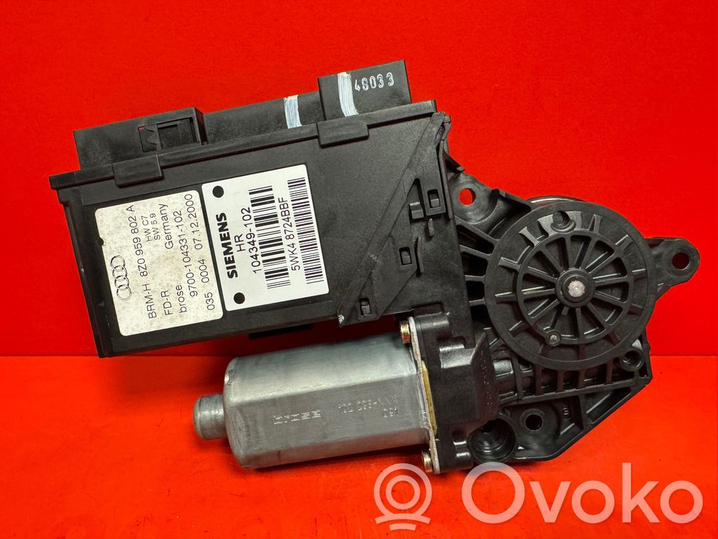 Audi A2 Rear door window regulator motor 
