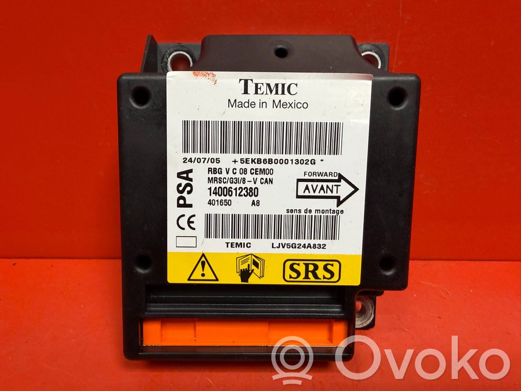 Airbag control unit/module   1400612380
