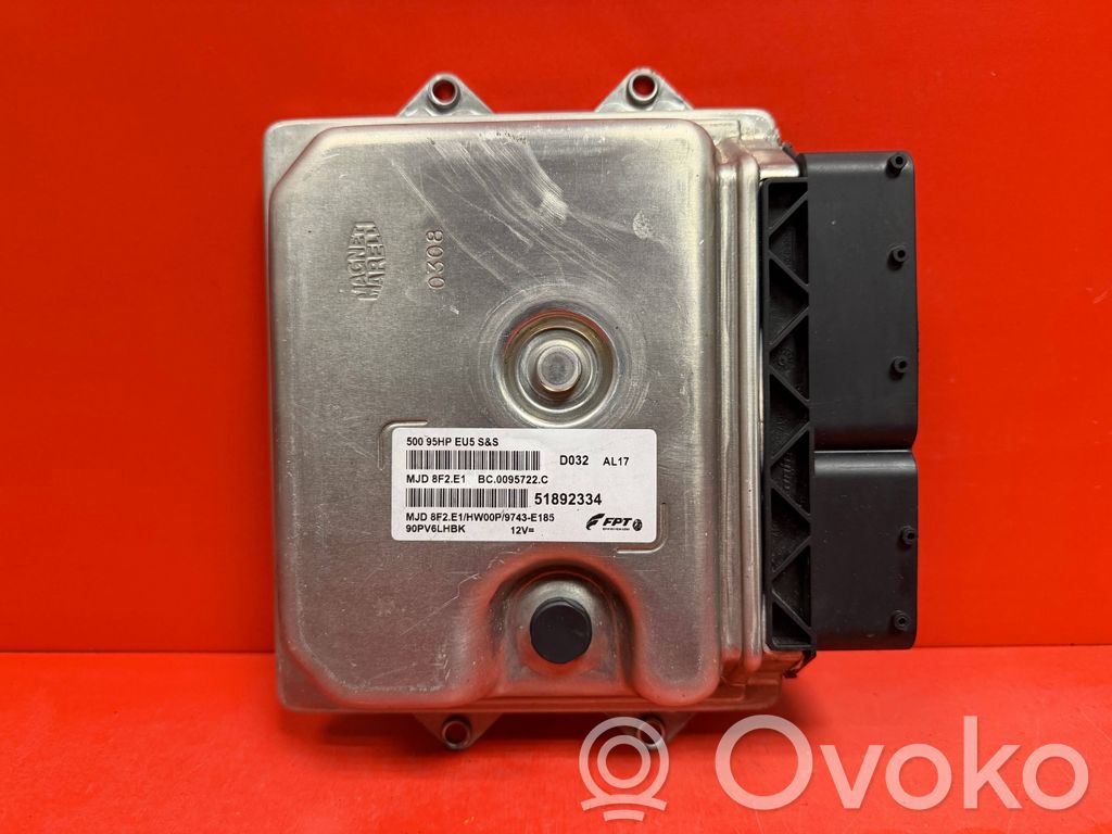 Fiat 500 Engine control unit/module 