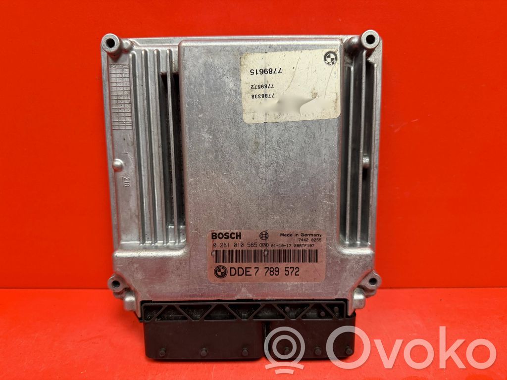 Engine control unit/module   0281010565,7789572