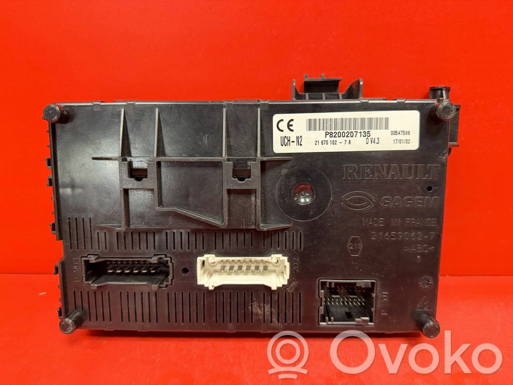 Renault Clio II Comfort/convenience module 