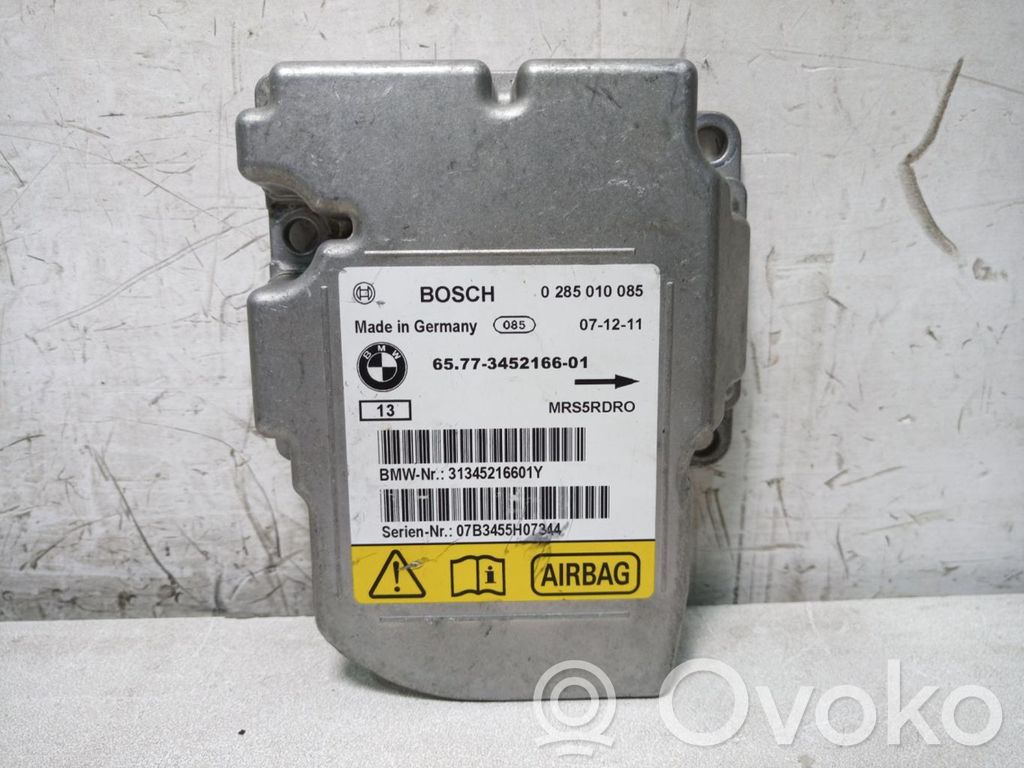 BMW X3 E83 Module de contrôle airbag 