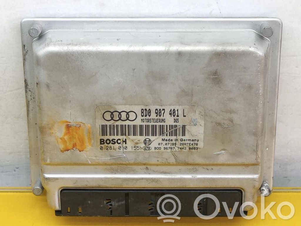Engine control unit/module ECU   8D0907401L
