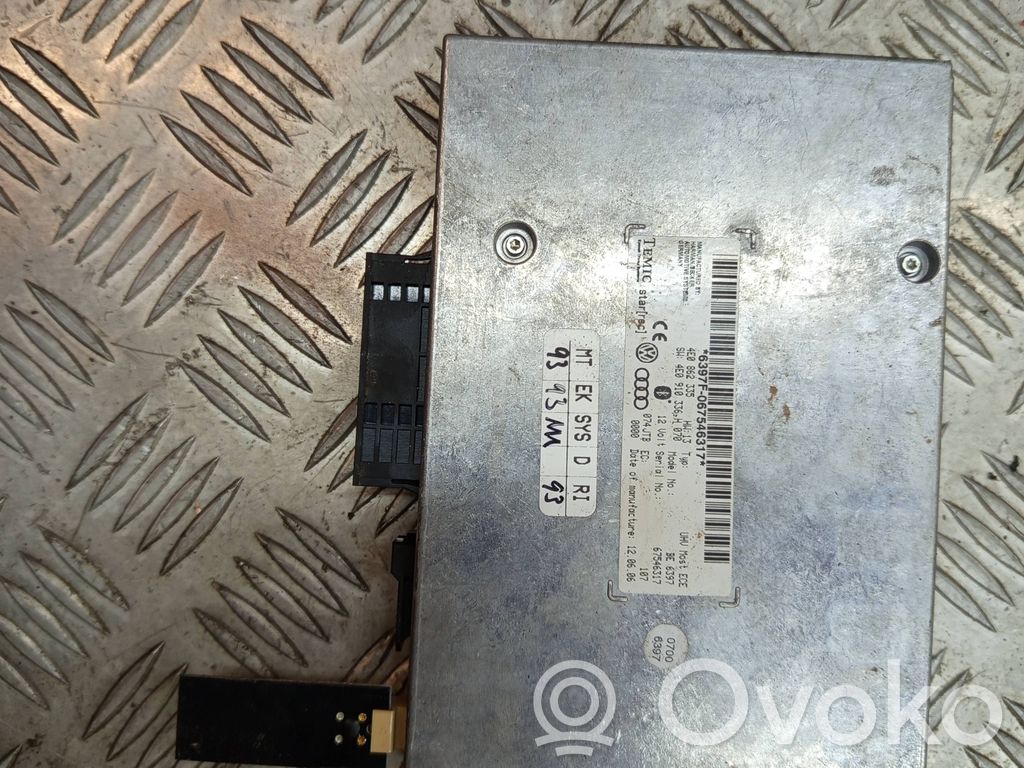 Audi A6 S6 C6 4F Unidad de control/módulo de bluetooth 