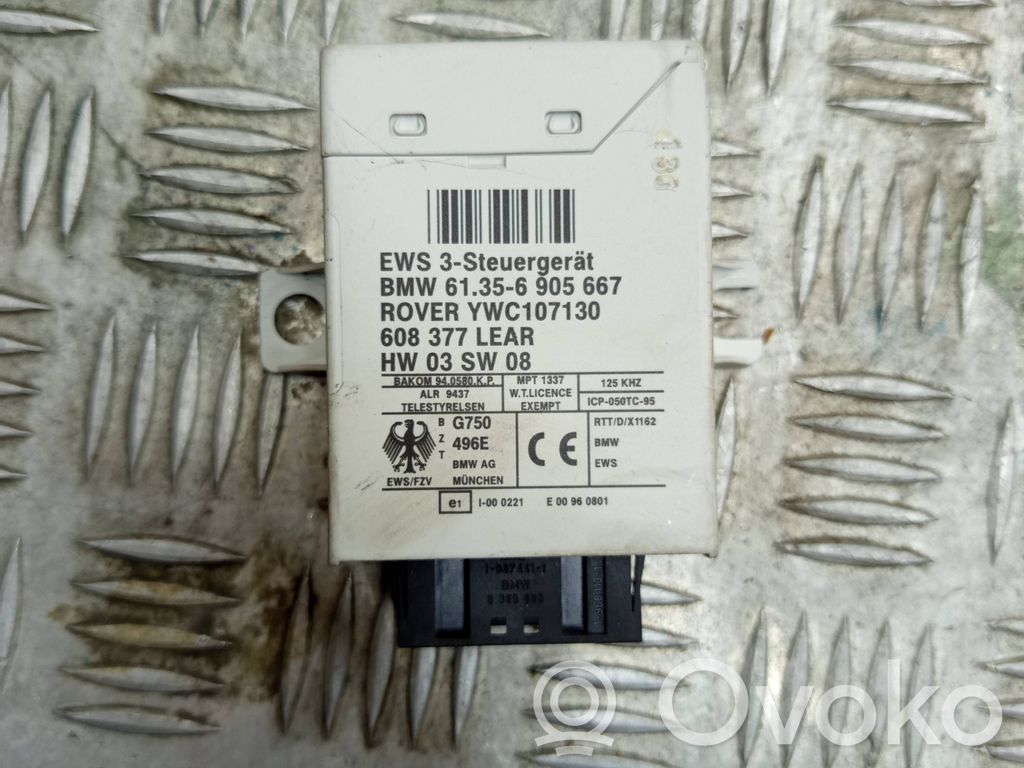 BMW 3 E46 Imobilaizera vadības bloks 