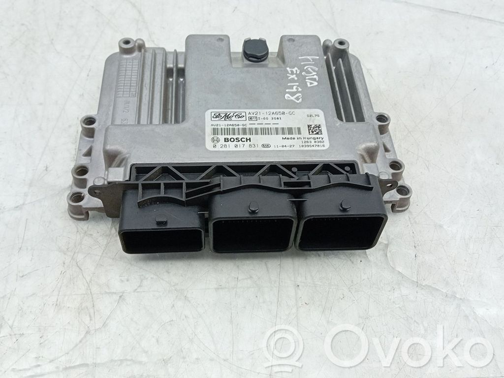 Engine control unit/module   0281017831,AV2112A650