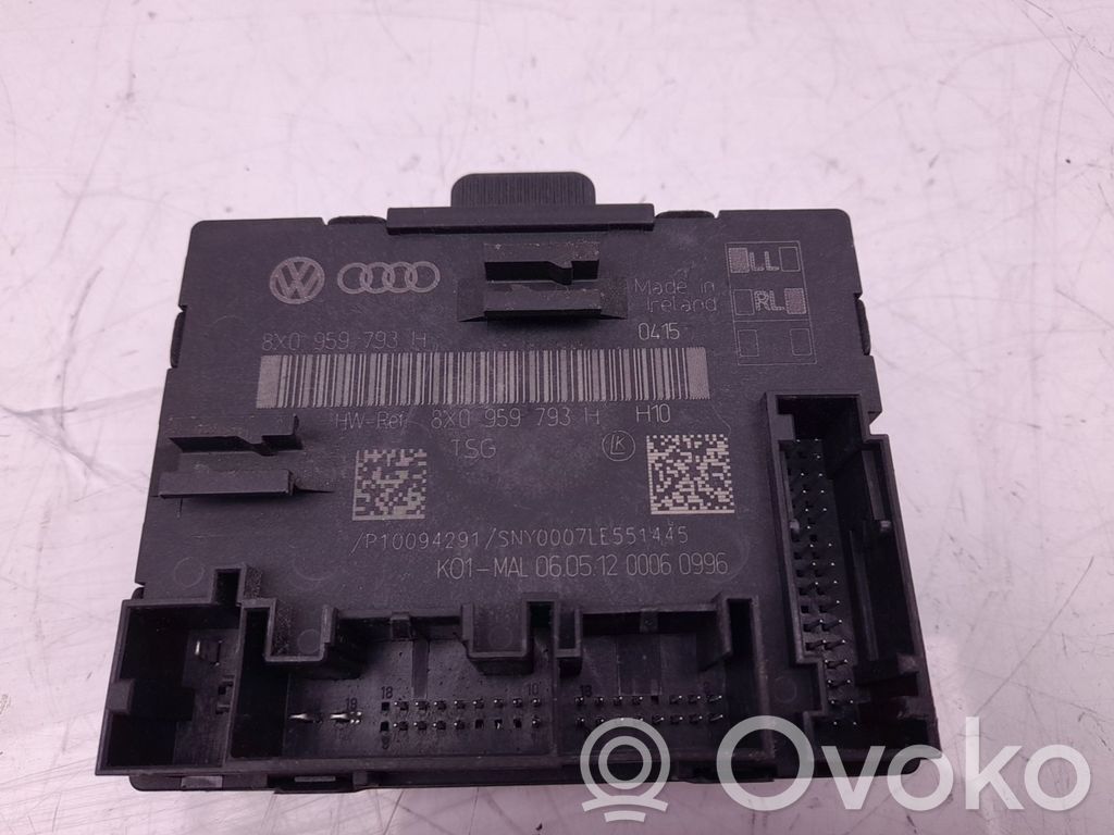 Muut ohjainlaitteet/moduulit   8X0959793