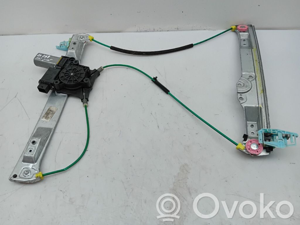 Opel Corsa D Mechanizm podnoszenia szyby przedniej bez silnika 