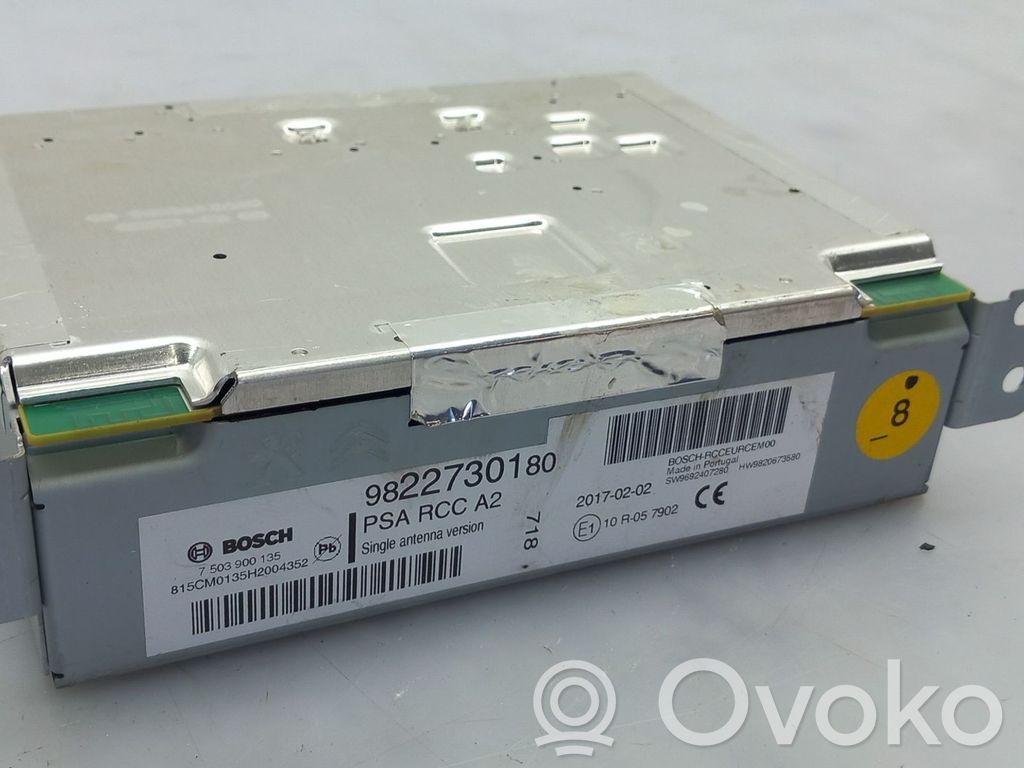 Radio / CD-Player / DVD-Player / Navigation   9822730180,BOSCH7503900135