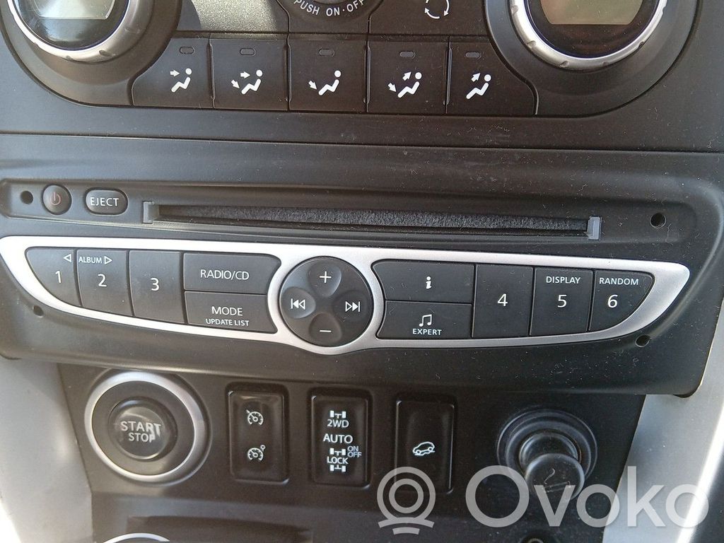 Renault Koleos I Radio/CD/DVD/GPS-pääyksikkö 