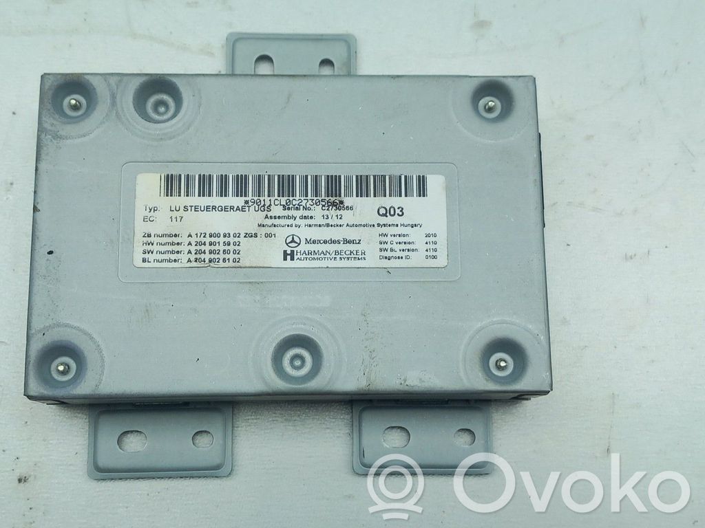 Autres unités de commande / modules   A2049015902