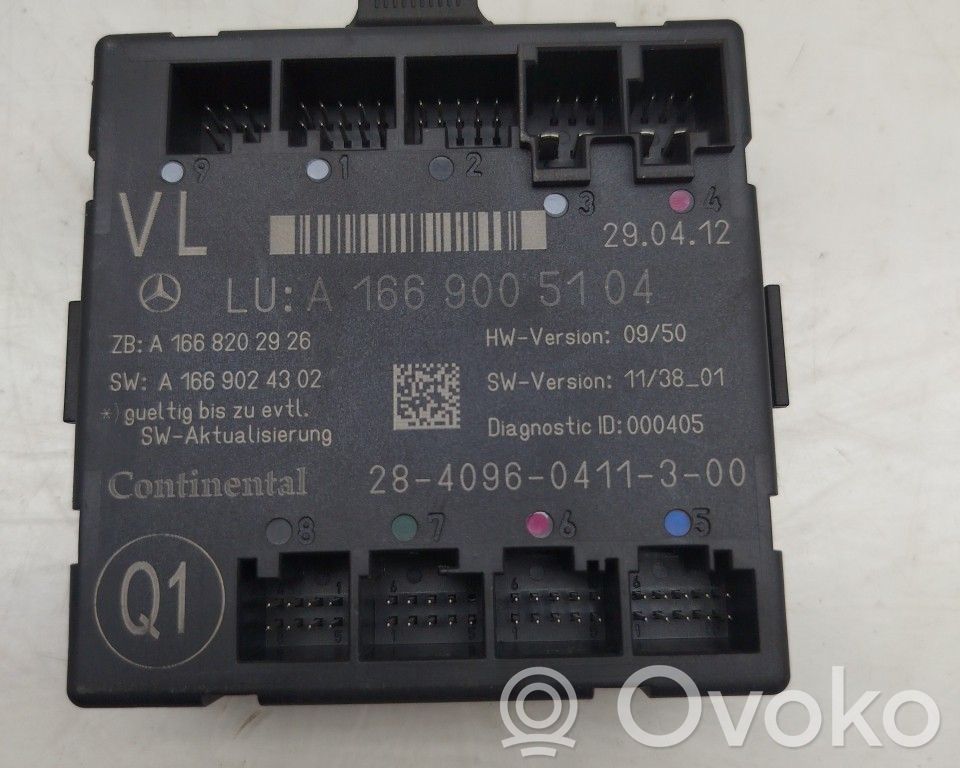 Alte unități/module de control   A1669005104