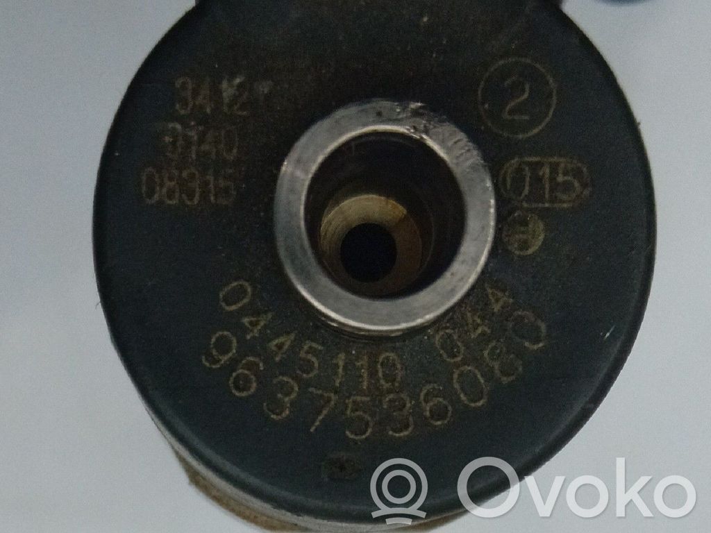 Inyector de combustible   0445110044,9637536080