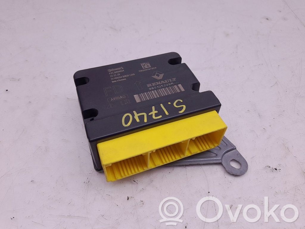 Module de contrôle airbag   985105229R