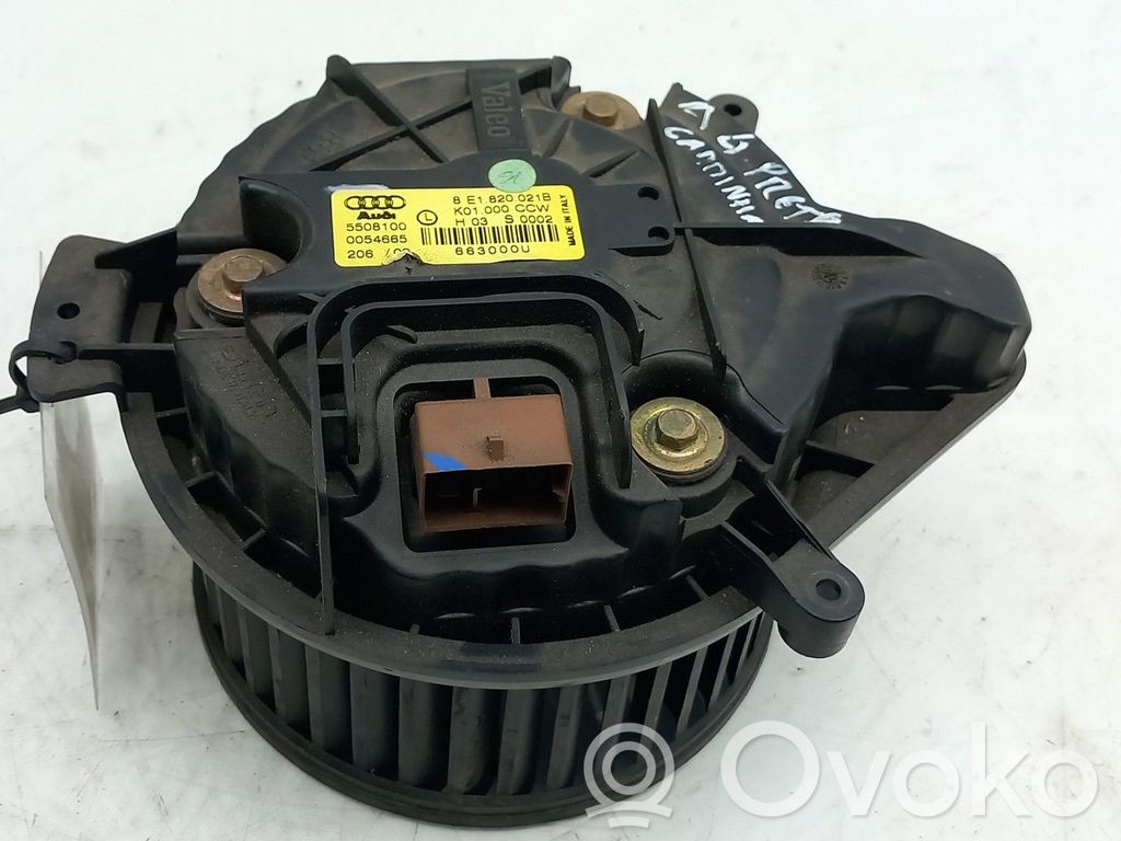 Audi A4 S4 B6 8E 8H Ventola riscaldamento/ventilatore abitacolo 
