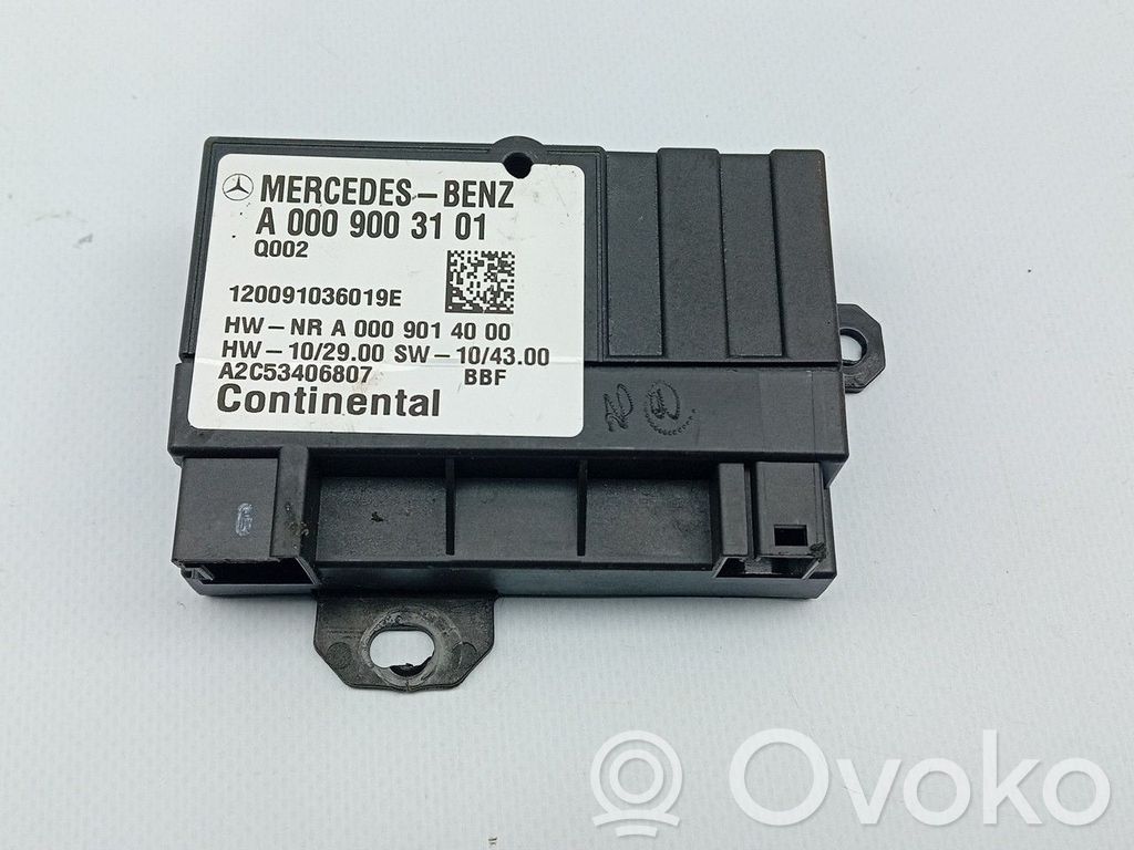 Otras unidades de control/módulos   A0009003101