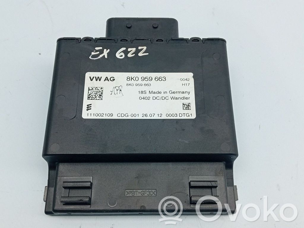 Audi RS4 B8 Alte unități/module de control 