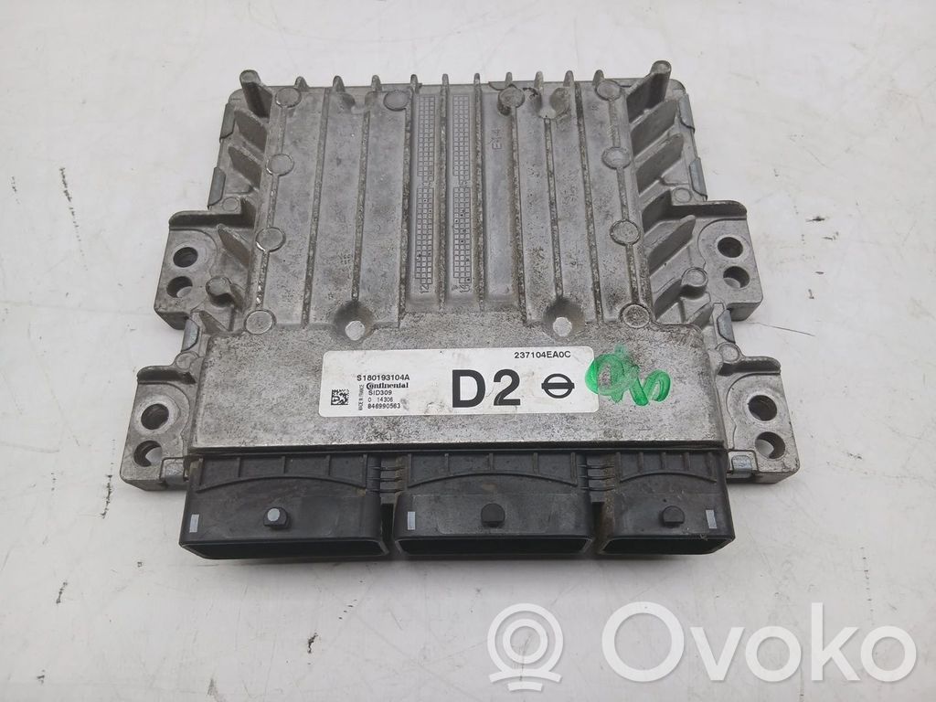 Unidad de control/módulo del motor   237104EA0C,S180193104A