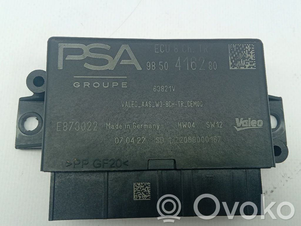 Peugeot 308 Centralina/modulo sensori di parcheggio PDC