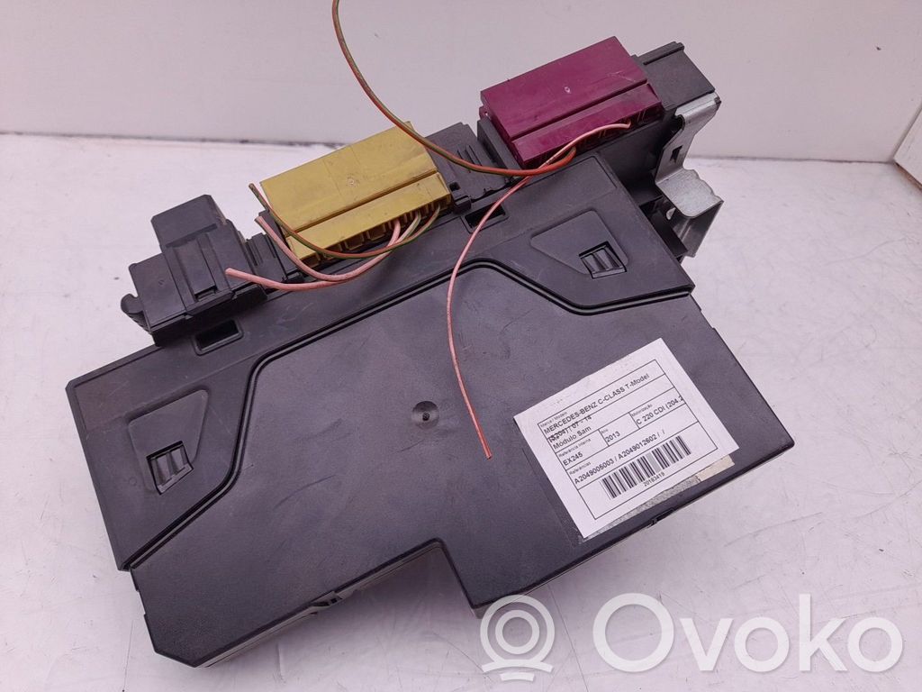 Mercedes-Benz C W204 Unitate de control SAM 