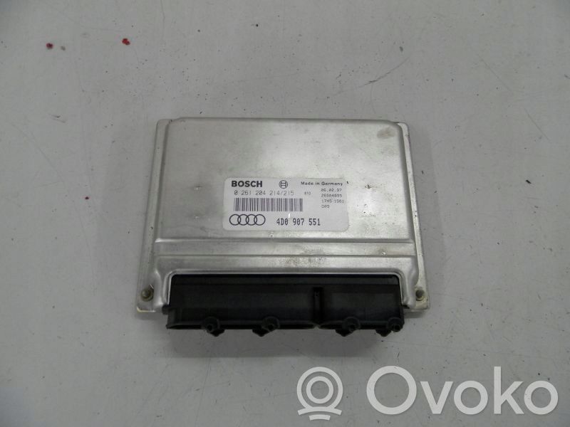 Engine control unit/module ECU   4D0907551,4D0907551