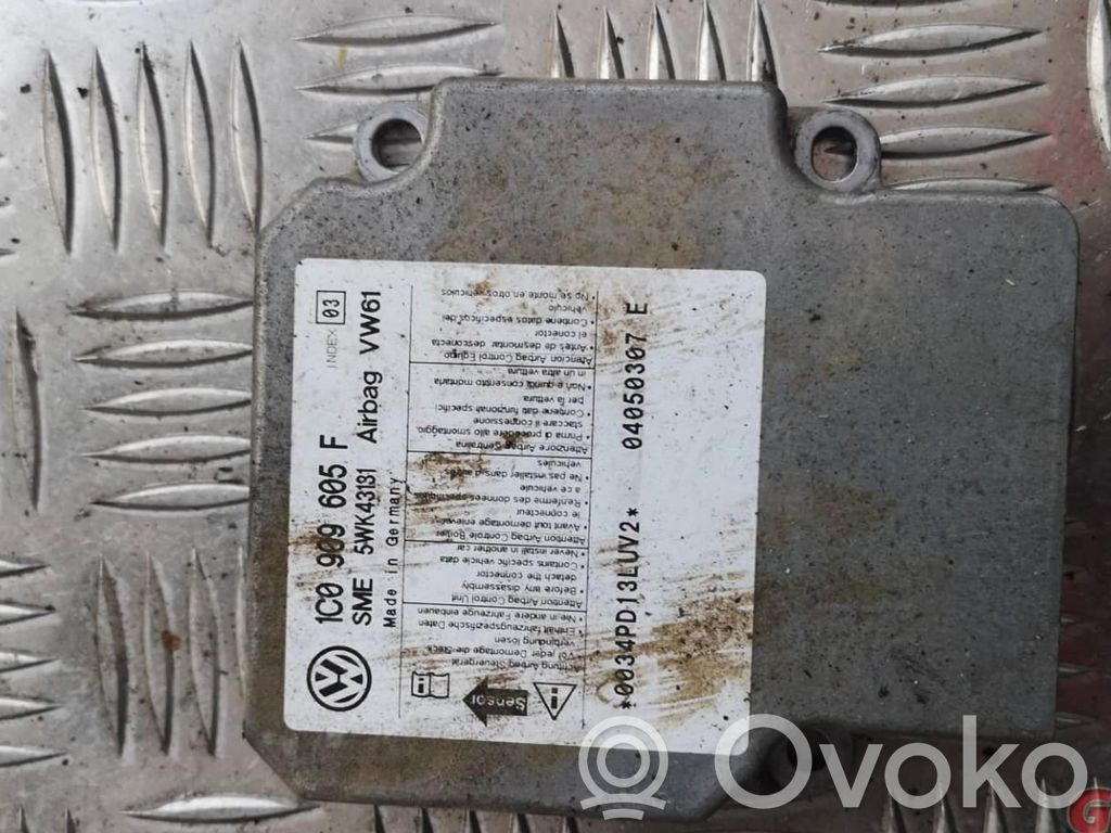 Airbag control unit/module   1C0909605F