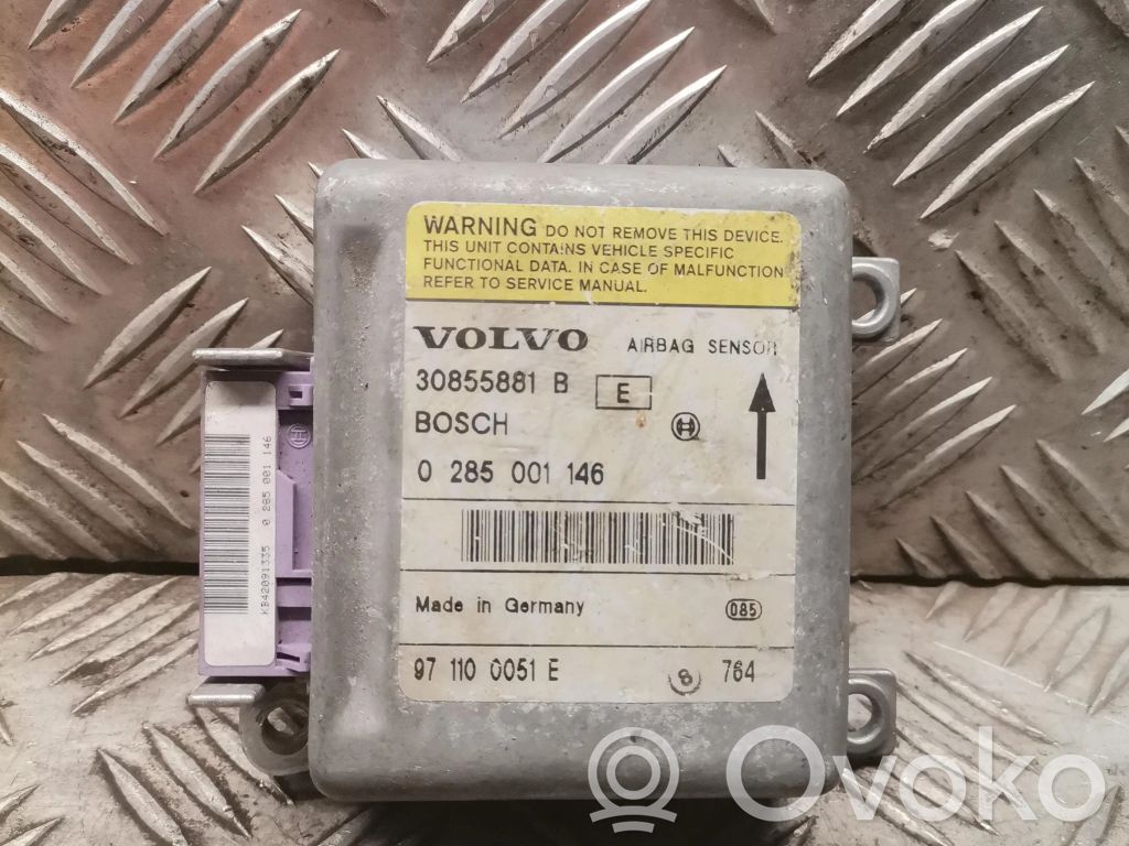 Airbag control unit/module   30855881B