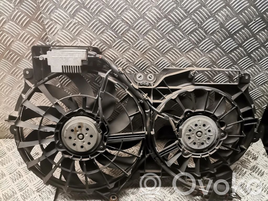 Audi A6 S6 C6 4F Elektrisks radiatoru ventilators 
