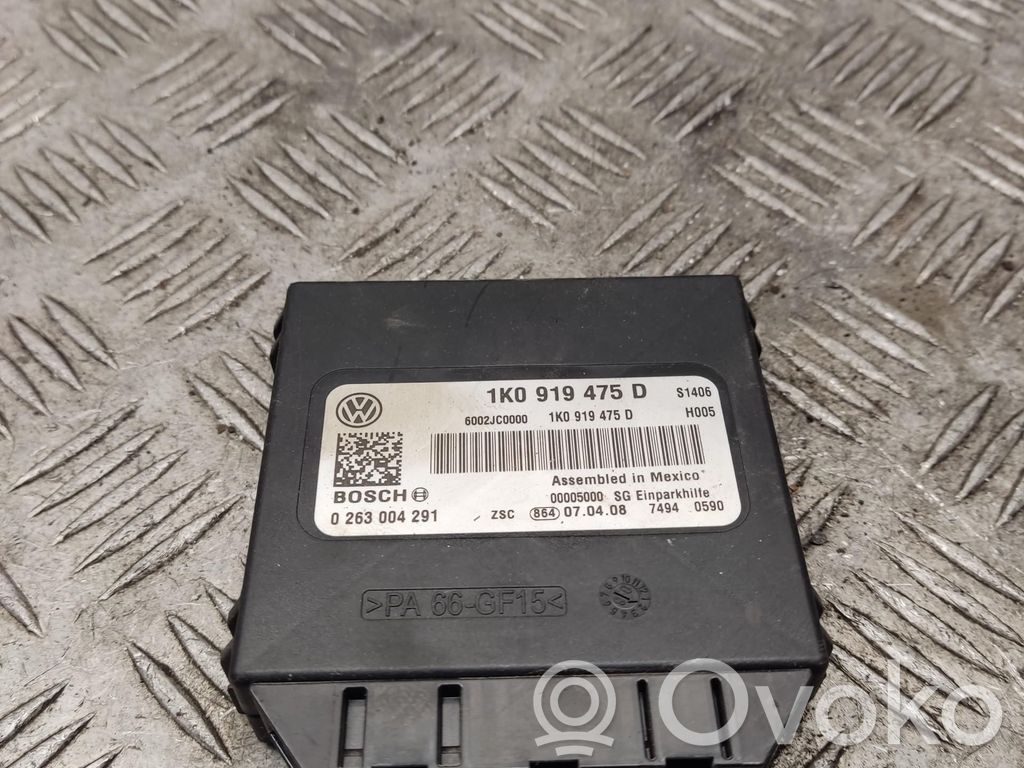 Volkswagen Touran I Parking PDC control unit/module 