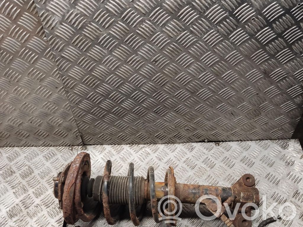 Front shock absorber with coil spring
