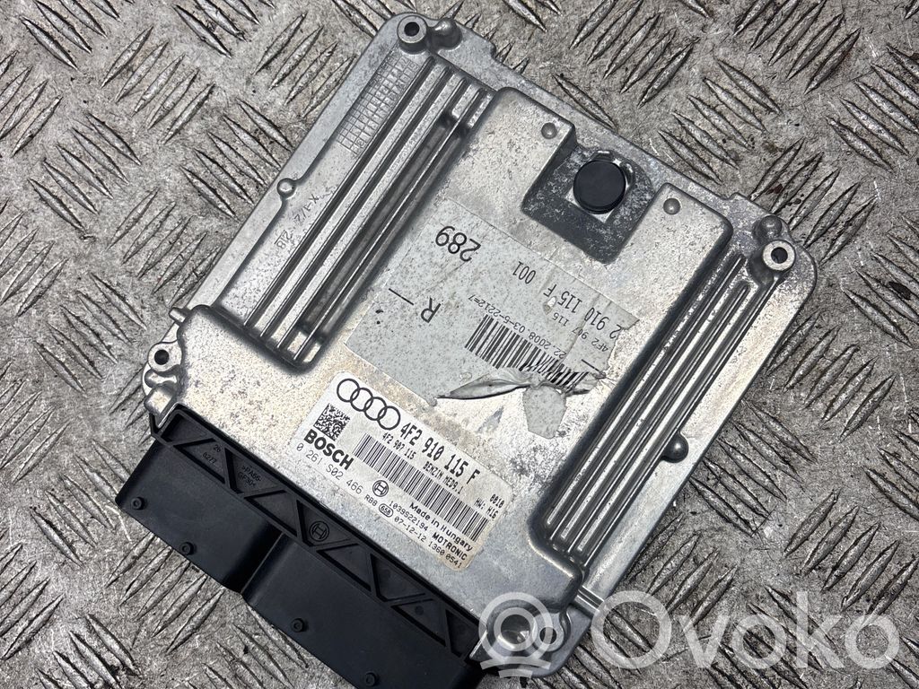 Engine control unit/module   4F2910115F,4F2907115,261S02466