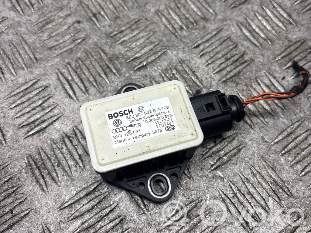 Audi A6 S6 C6 4F ESP acceleration yaw rate sensor 