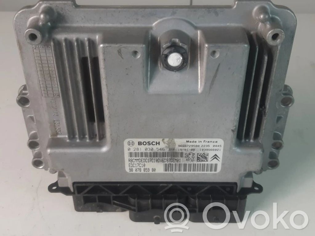 Peugeot Partner Calculateur moteur ECU 