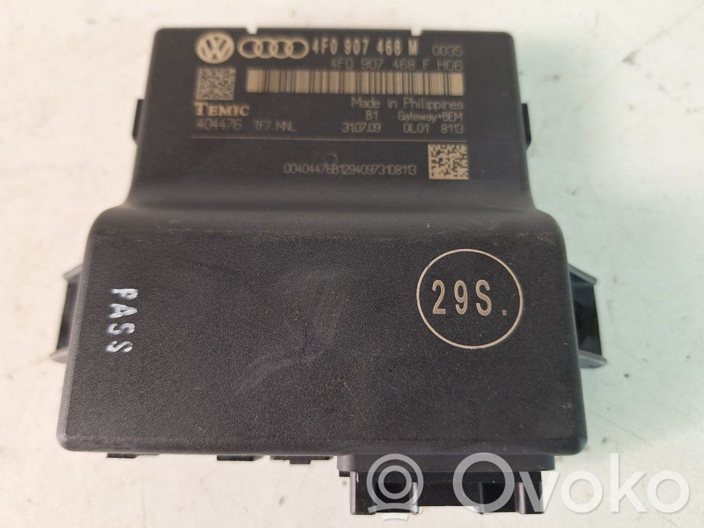 Gateway control module   4F0907468M,4F0907468M,4F0907468F