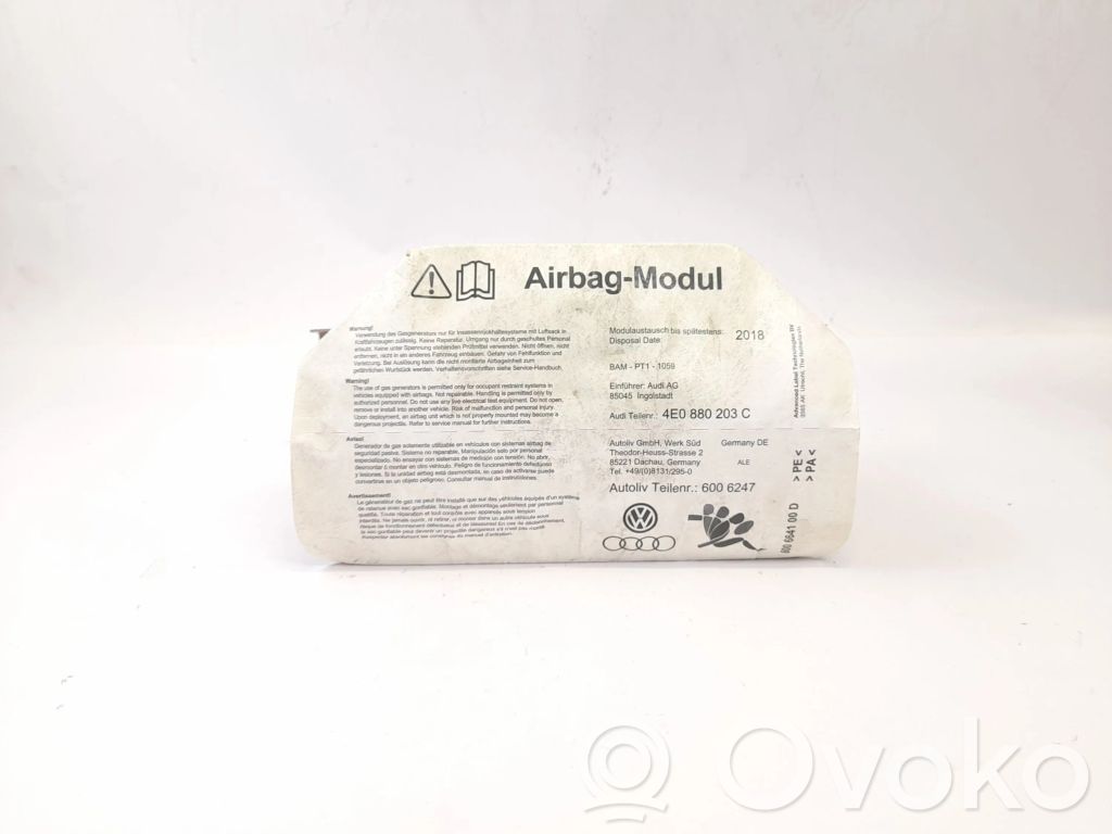 Airbag de la puerta delantera   4E0880203C,600664100D