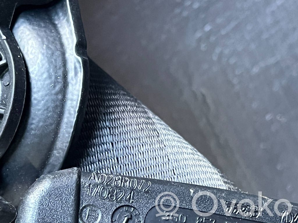 Skoda Octavia Mk4 Front seatbelt 