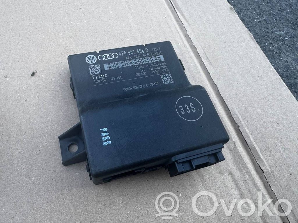 Gateway control module   4F0907468Q,4F0907468G,104252