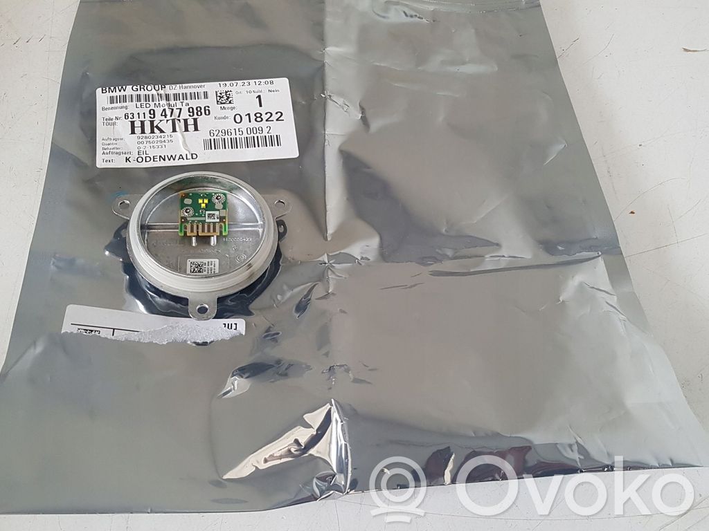 BMW X5 G05 Módulo de control de balasto LED 