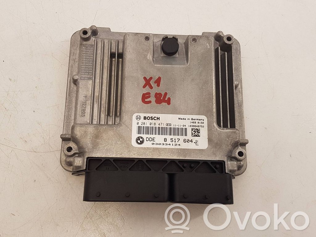 BMW X1 E84 Galios (ECU) modulis 