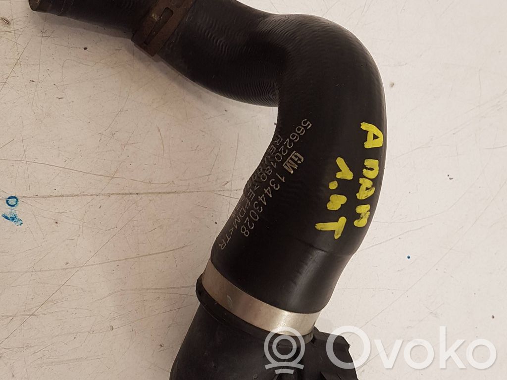 Opel Adam Tubo flessibile del liquido di raffreddamento del motore 