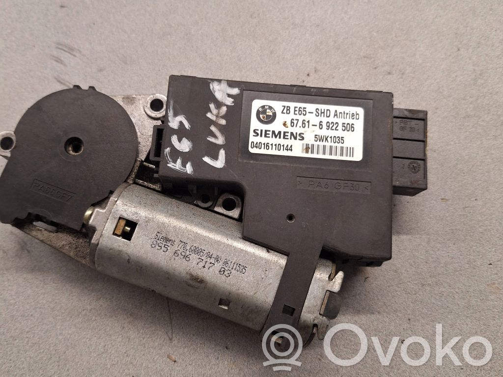 BMW 7 E65 E66 Sunroof motor/actuator 