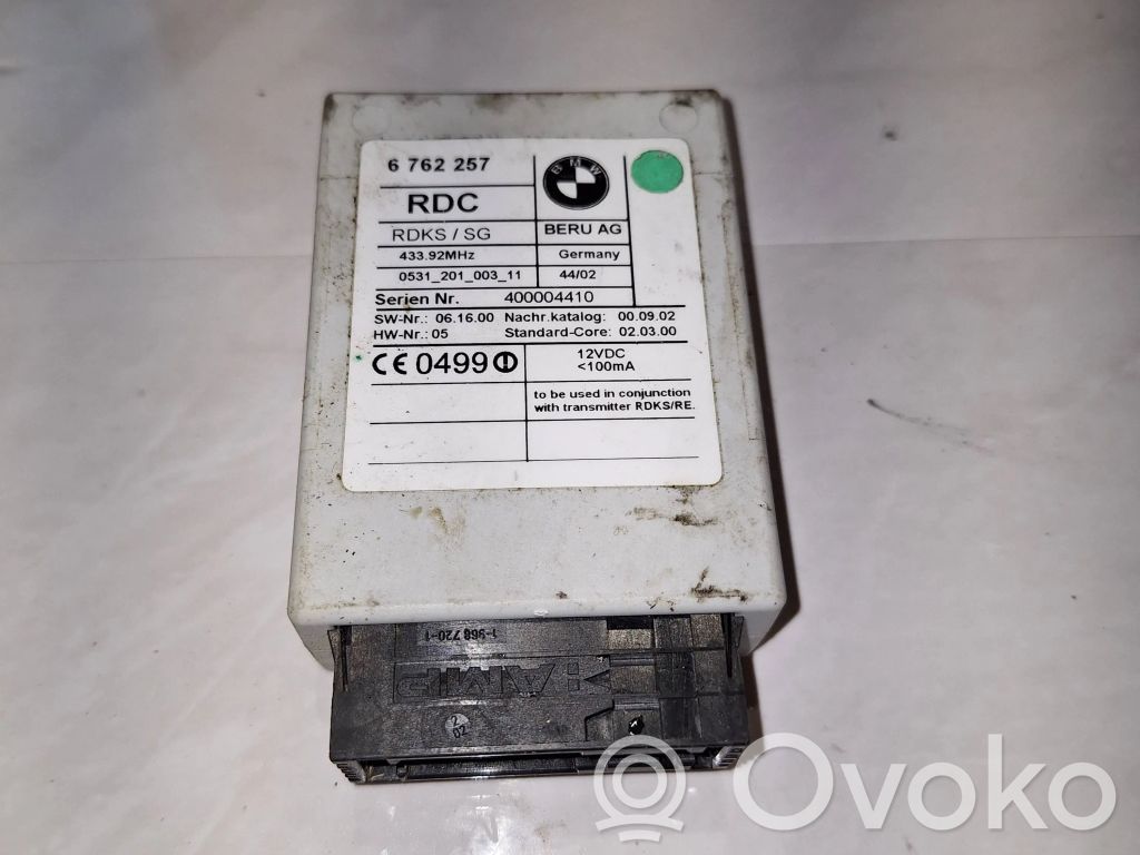 BMW 7 E65 E66 Tire pressure control unit 