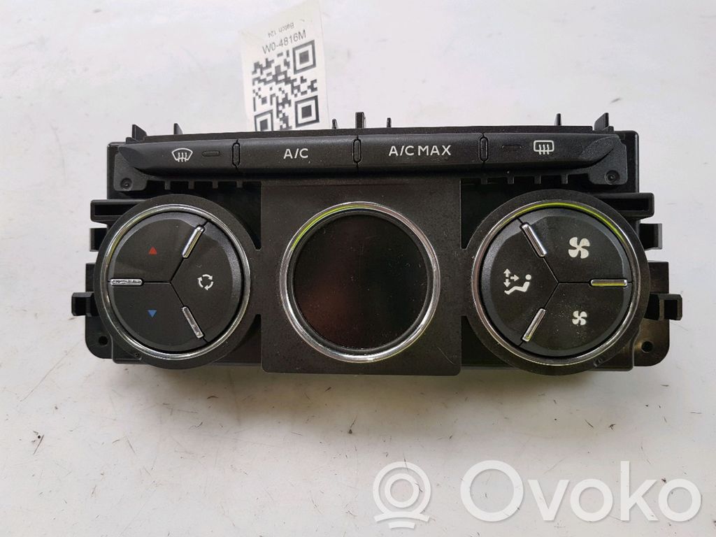 Citroen C-Elysée Climate control unit 