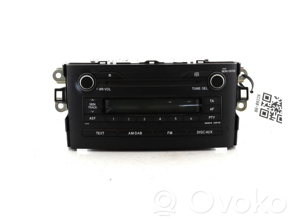 Panel / Radioodtwarzacz CD/DVD/GPS   8612002A50EX,B68922X