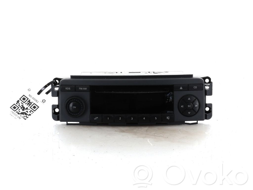 Smart ForFour I Unidad delantera de radio/CD/DVD/GPS 