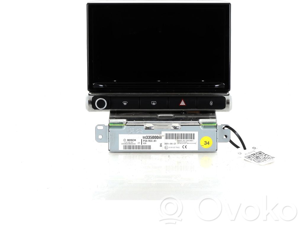 Citroen C3 Panel / Radioodtwarzacz CD/DVD/GPS 